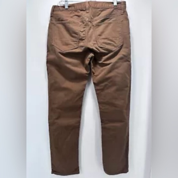 Banana Republic Chinos‎ Mens 30x29 Tobacco Travel Jean Slim Fit Stretch Preppy - Picture 2 of 8